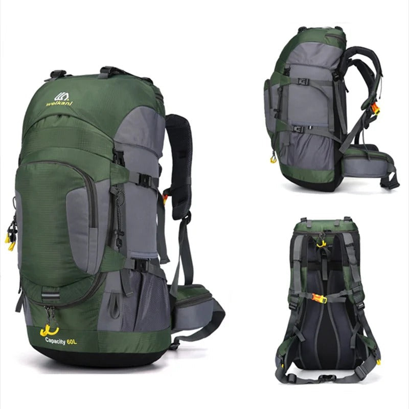 Vandrerygsæk Vandtæt 60 Liter – Robust Outdoor
