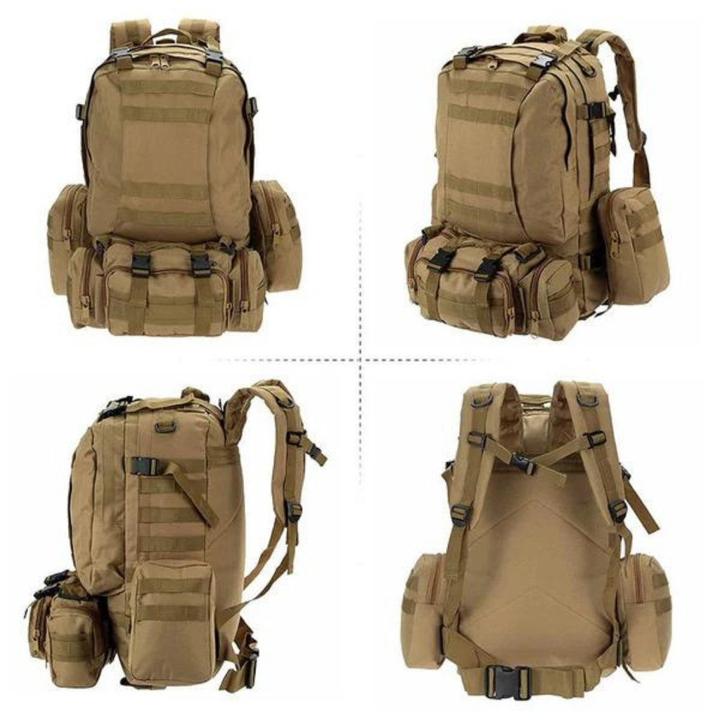 Vandrerygsæk 55 Liter – Outdoor Rygsæk Modul