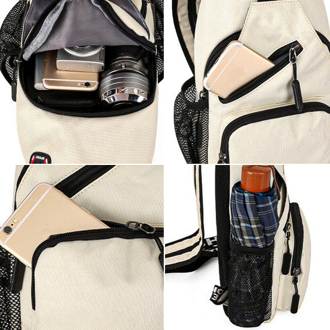 Skuldertaske 4 Liter – Fleksibel & Kompakt