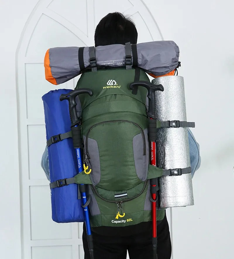 Vandrerygsæk Vandtæt 60 Liter – Robust Outdoor