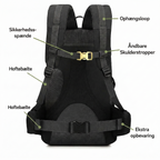 Vandrerygsæk 40 liter – Komfortabel & Robust-Rygsæk Butik