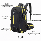 Vandrerygsæk 40 liter – Let og komfortabel rygsæk-Rygsæk Butik