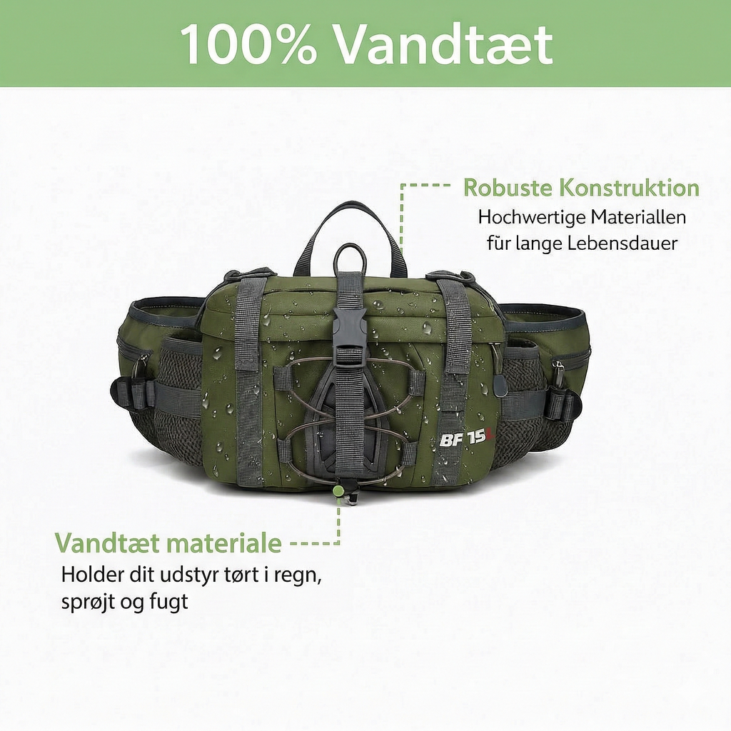 Bæltetaske 5L – 100 % Vandtæt Outdoor Taske
