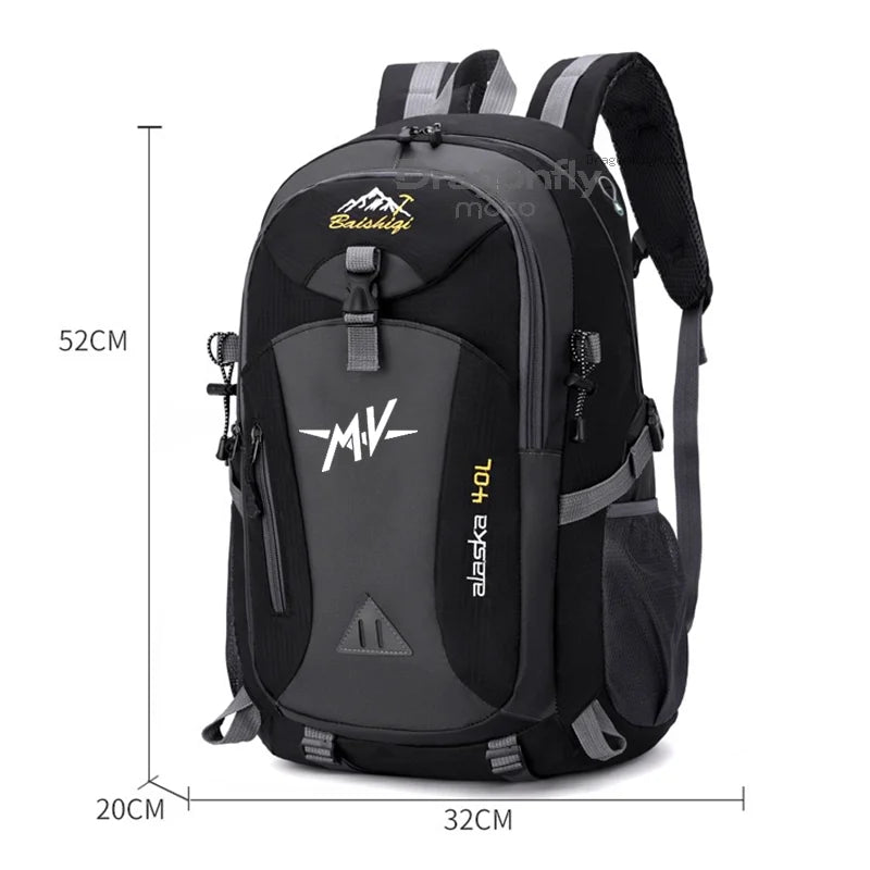 Vandtæt motorcykel bagtaske 30 liter – Rolltop Touring