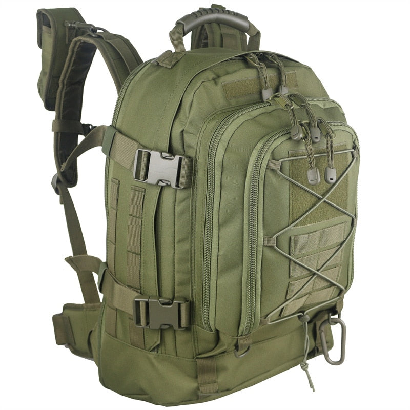 Rygsæk Herre 55L – Robust Outdoor Rygsæk med MOLLE