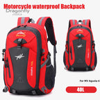 Vandtæt motorcykel bagtaske 30 liter – Rolltop Touring-Rygsæk Butik