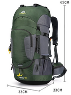 Vandrerygsæk Vandtæt 60 Liter – Robust Outdoor-Rygsæk Butik