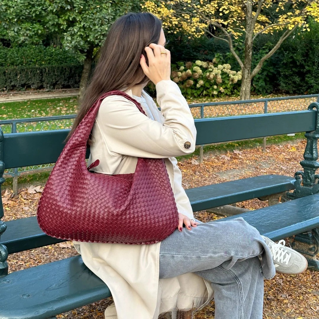 Læder Håndtaske 15 Liter – Elegant & Rummelig