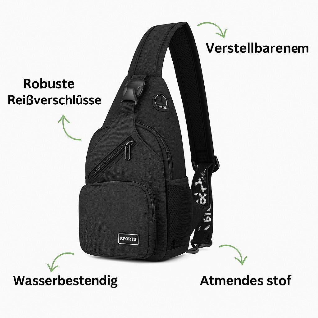 Skuldertaske 4 Liter – Fleksibel & Kompakt