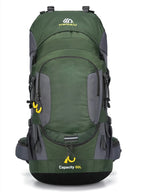 Vandrerygsæk Vandtæt 60 Liter – Robust Outdoor-Rygsæk Butik