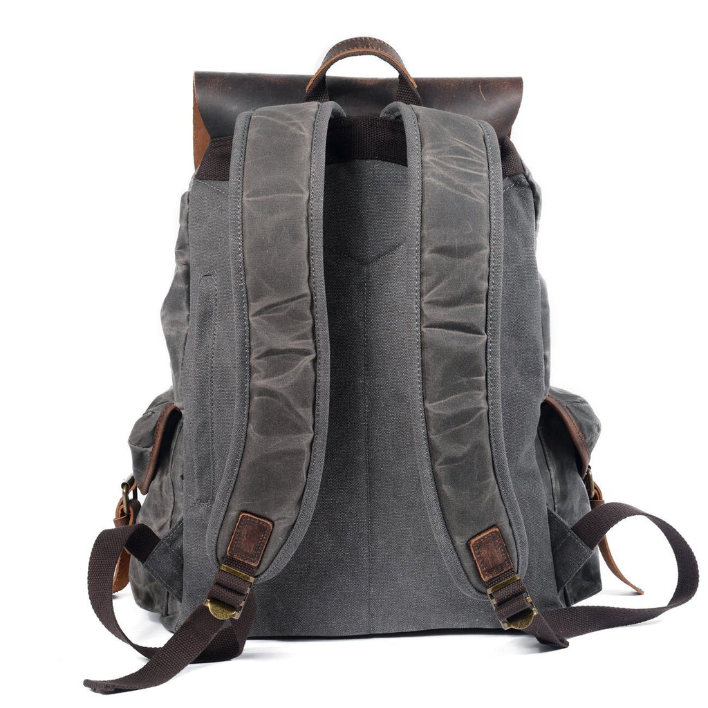 Rygsæk Herre 23 Liter – Vintage Canvas Rygsæk