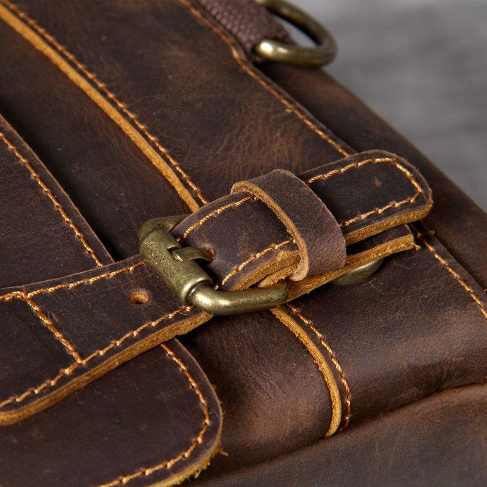 Rygsæk Herre 15 Liter – Eksklusiv Lædertaske