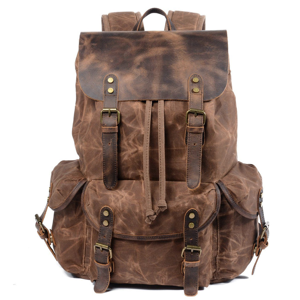 Rygsæk Herre 23 Liter – Vintage Canvas Rygsæk