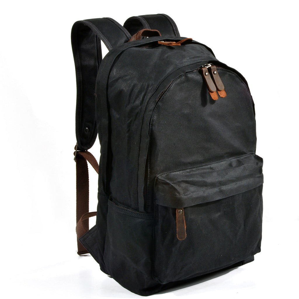 Rygsæk 14 liter – Vintage lædertaske med laptoprum
