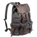 Rygsæk Herre 23 Liter – Vintage Canvas Rygsæk-Rygsæk Butik