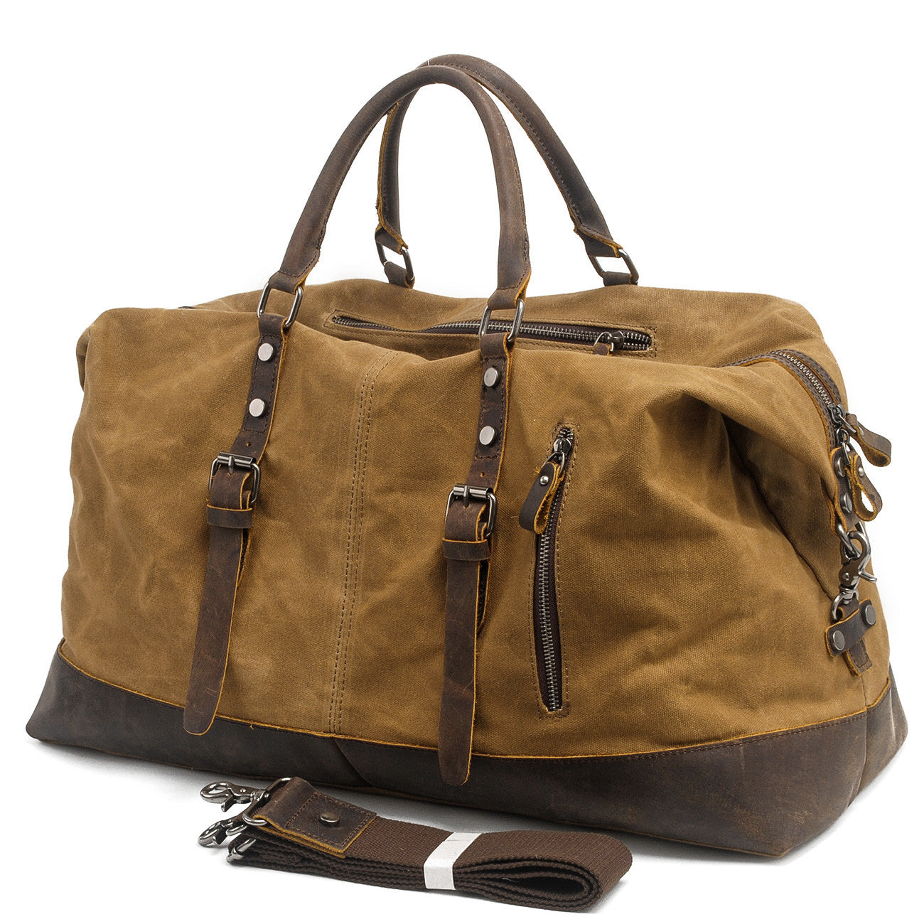 Lædertaske 38 Liter – Vintage Duffel Bag