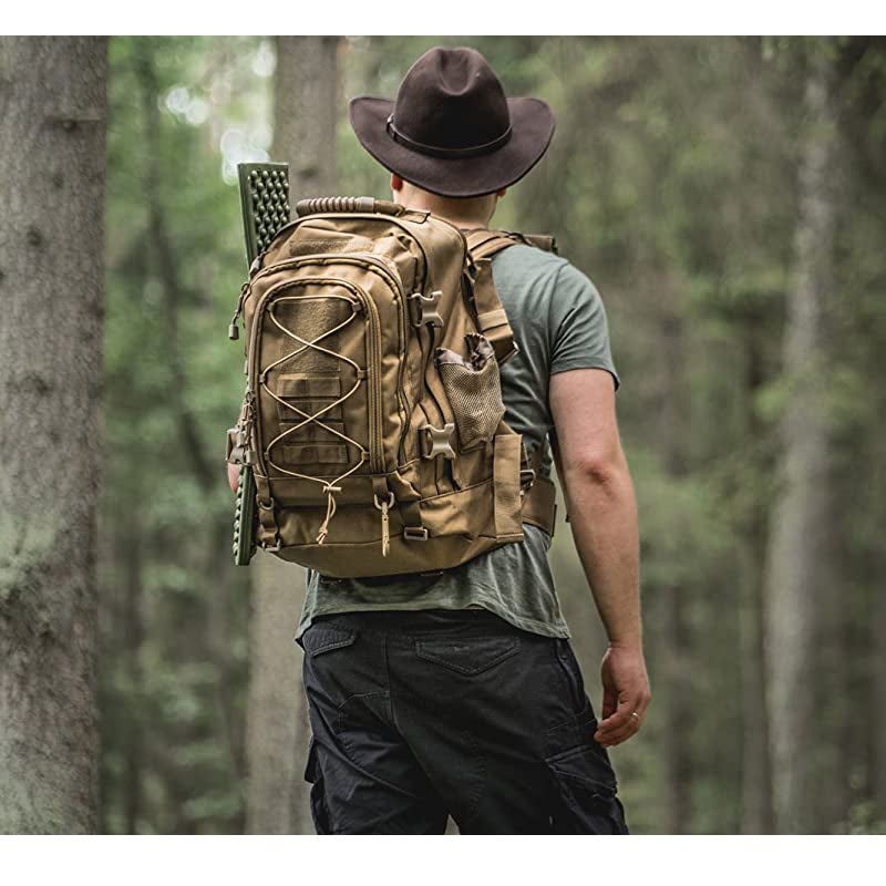 Rygsæk Herre 55L – Robust Outdoor Rygsæk med MOLLE