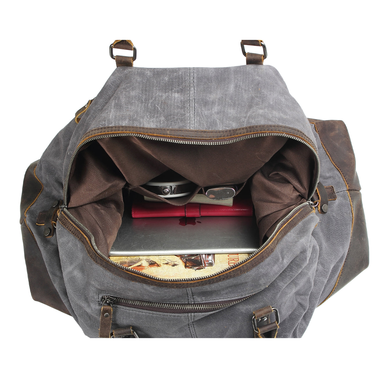Lædertaske 38 Liter – Vintage Duffel Bag