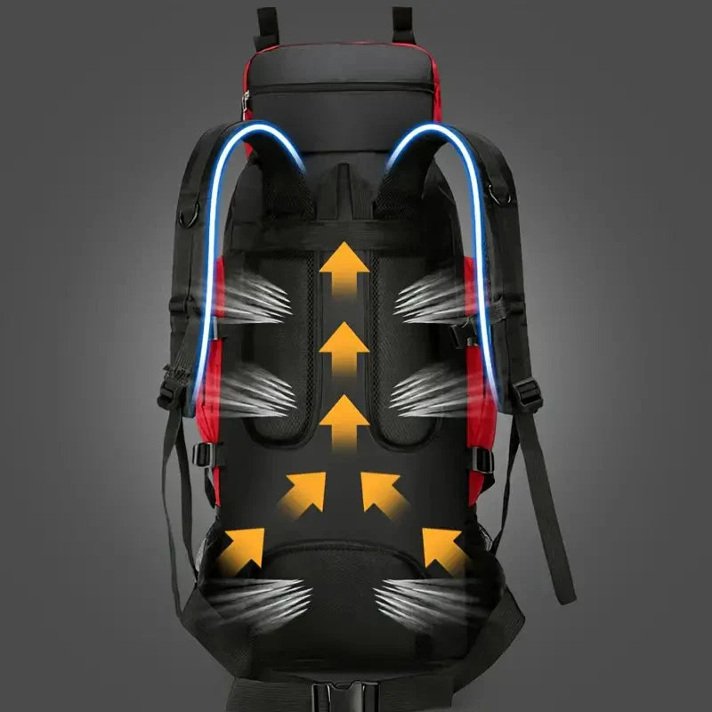Vandrerygsæk 90 liter – Trekking Rucksack für Outdoor