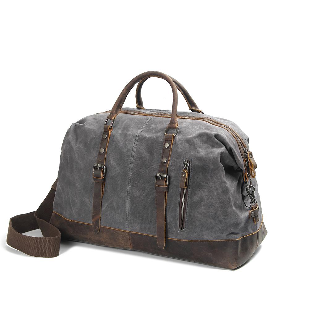 Lædertaske 38 Liter – Vintage Duffel Bag