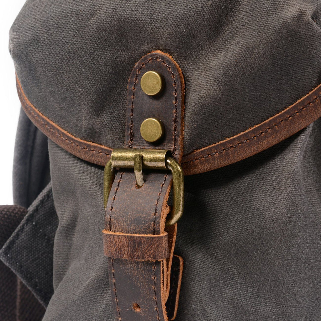 Rygsæk Herre 23 Liter – Vintage Canvas Rygsæk
