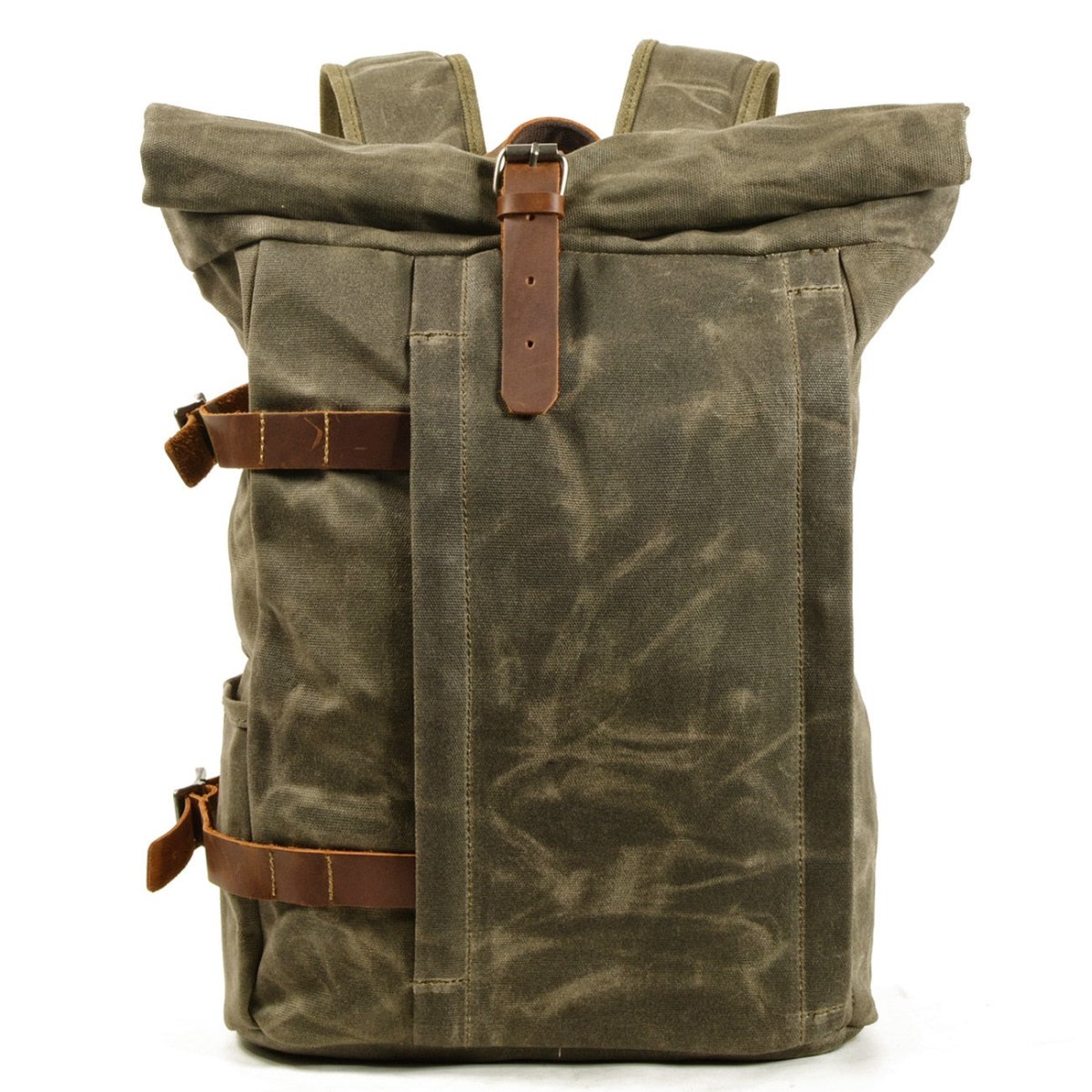 Rygsæk Herre 20 Liter – Vintage Canvas & Læder