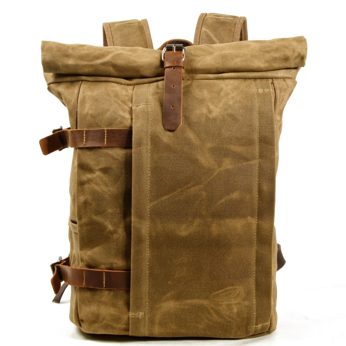 Rygsæk Herre 20 Liter – Vintage Canvas & Læder