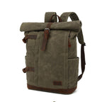 Rygsæk Herre 20 Liter – Vintage Canvas & Læder-Rygsæk Butik