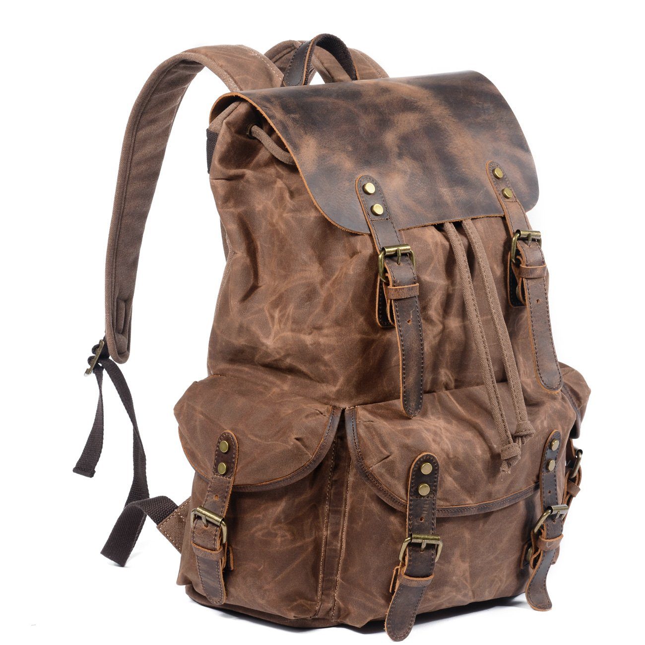 Rygsæk Herre 23 Liter – Vintage Canvas Rygsæk