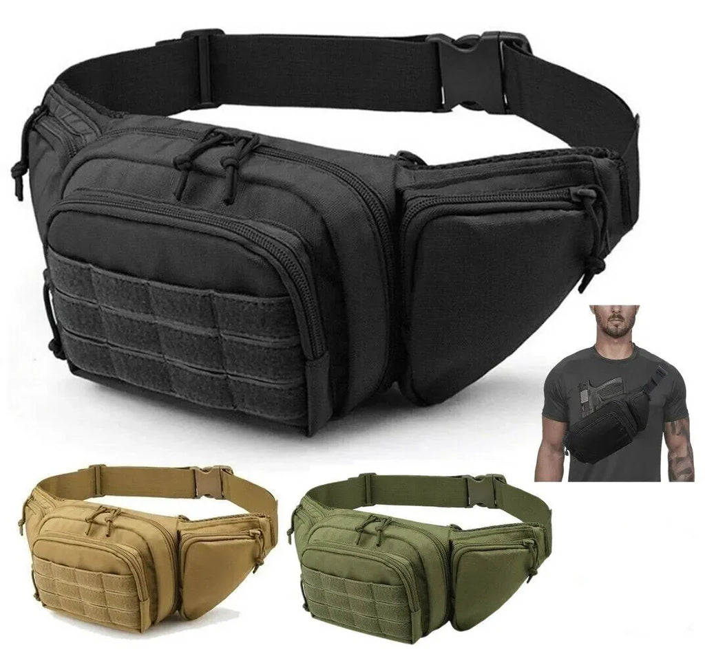Bæltetaske 5 Liter – Taktisk Bæltetaske i 800D Nylon