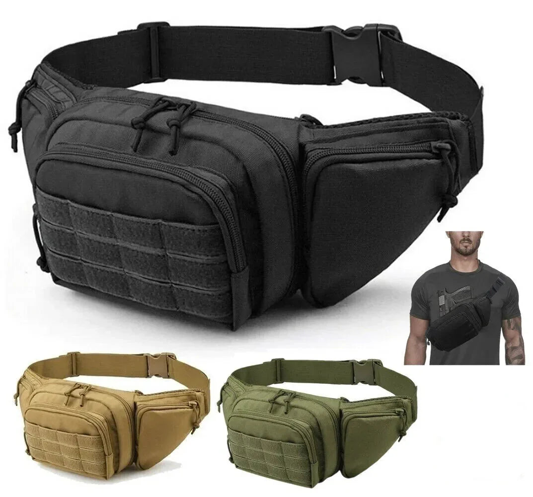 Bæltetaske 5 Liter – Taktisk Bæltetaske i 800D Nylon