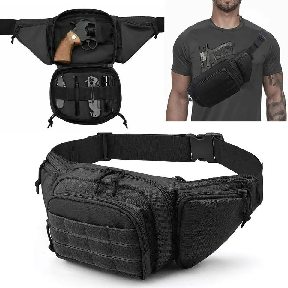 Bæltetaske 5 Liter – Taktisk Bæltetaske i 800D Nylon