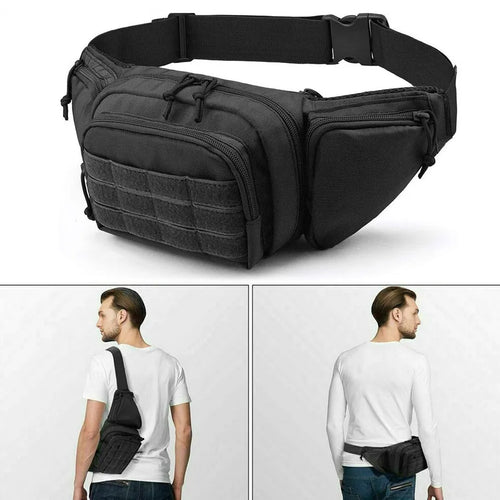Bæltetaske 5 Liter – Taktisk Bæltetaske i 800D Nylon