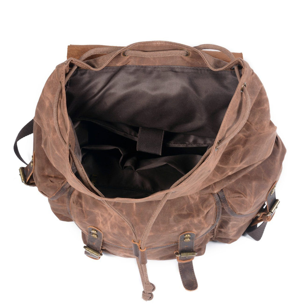 Rygsæk Herre 23 Liter – Vintage Canvas Rygsæk