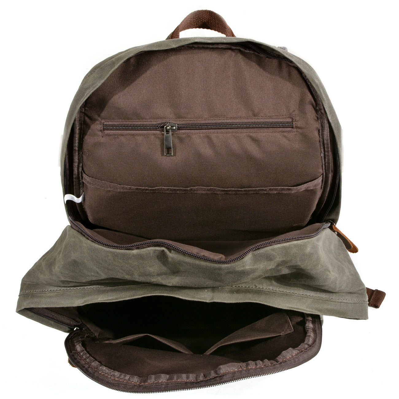 Rygsæk 14 liter – Vintage lædertaske med laptoprum