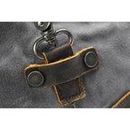 Lædertaske 38 Liter – Vintage Duffel Bag-Rygsæk Butik